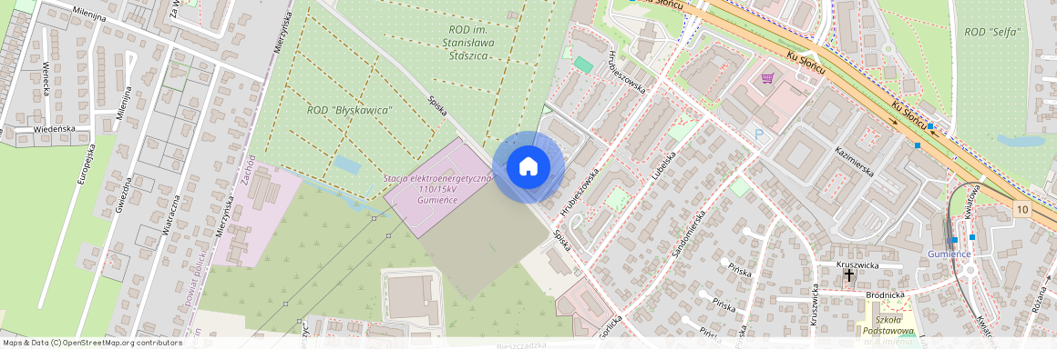 ul. Spiska 35, Gumieńce, Zachód, Szczecin, zachodniopomorskie