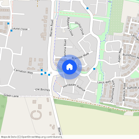 Buttercup Walk, Red Lodge, Bury St. Edmunds, Suffolk, IP28