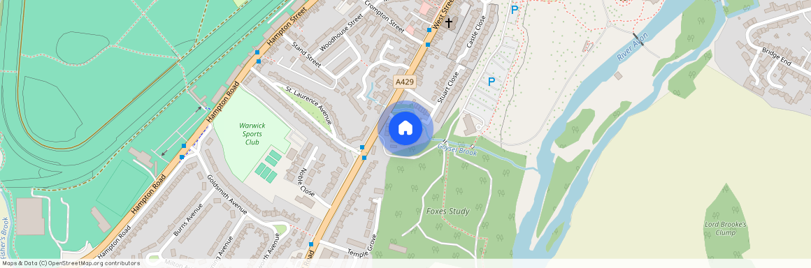 Flat 5, Tudor Court, West Street, Warwickshire, CV34 6AJ, Warwick