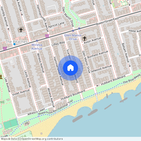 62 Scarboro Beach Boulevard #UPPER, Toronto, The Beaches