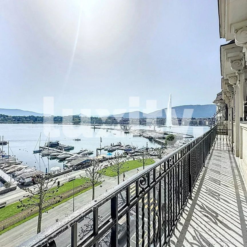 Spacieux Appartement Haussmannien avec vue sur le jet d'eau - Photo 1