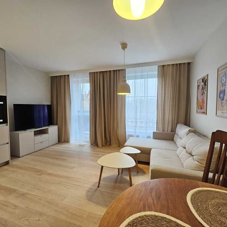 Gustownie umeblowane 2pok. w Centrum z balkonem - Photo 1