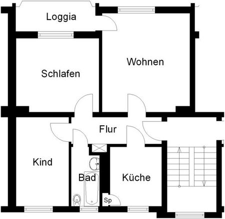 Gut geschnittene 3-Zimmer-Wohnung in guter Stadtlage - Photo 3