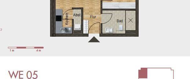 Carlsgarten Bad Kreuznach - 2-Zimmerwohnung in Bad Kreuznach-Süd mit Stellplatz und Terrasse - Foto 1