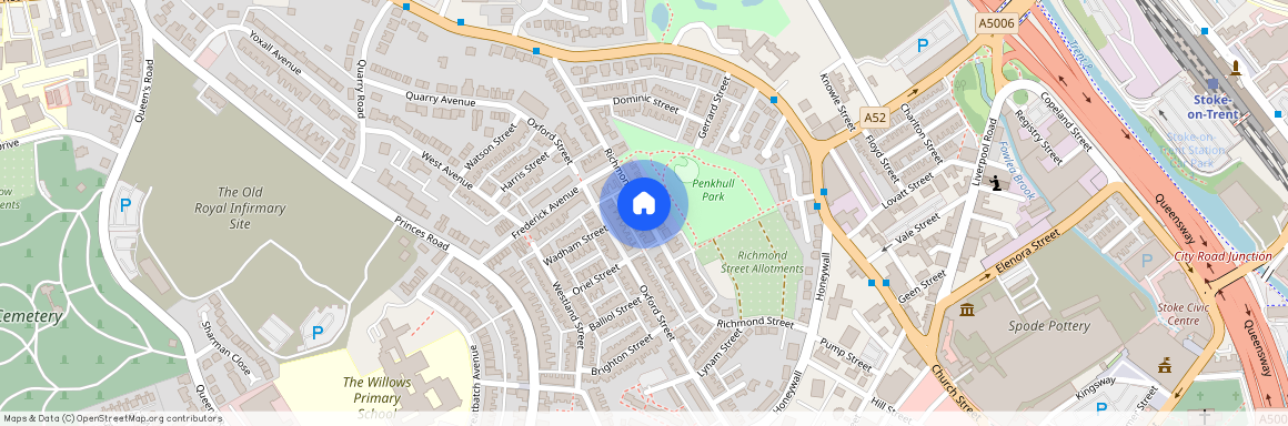 Richmond Street, Stoke-on-Trent, Staffordshire, ST4