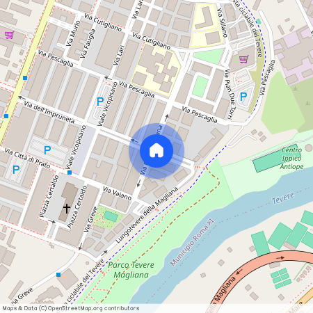 Via dellImpruneta, Rome, Lazio 00146