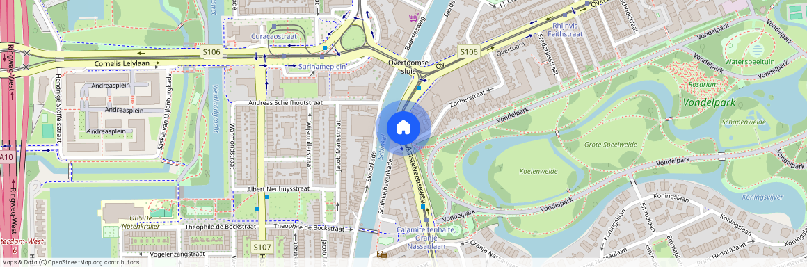 Overtoomse Sluis, 1054 MC, Amsterdam