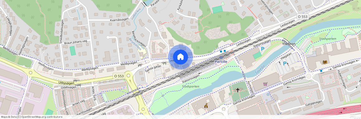 Mellbyvägen, Partille