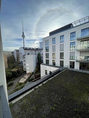 Stylisches Neubau-Apartment in Berlin-Mitte: Premium Lage am Hackeschen Markt, Fernsehturm-Blick! - Photo 1