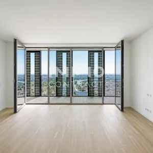 Erstbezug Studio mit Weitblick: 10sqm Loggia - 40. Etage - U1 Donauinsel. DC2 Tower - Foto 2