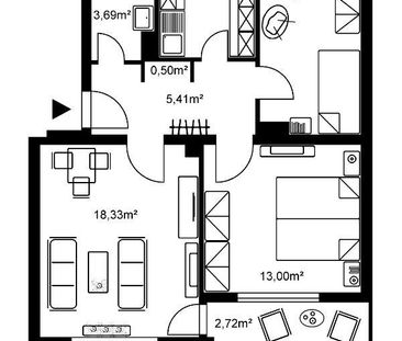 Nachmieter für schöne 3-Zimmer-Wohnung gesucht! - Photo 1