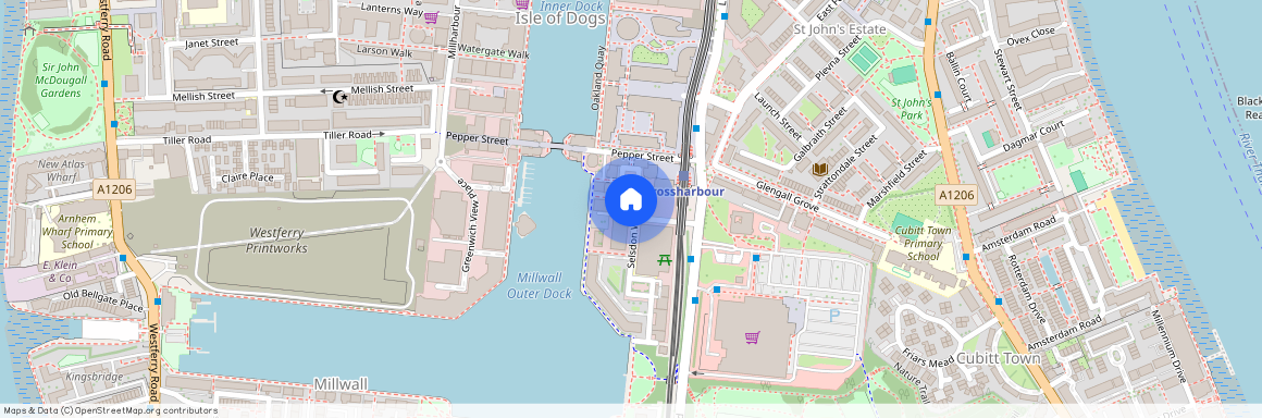 Dock East Apartments, 2 Selsdon Way, E14 9TG, London