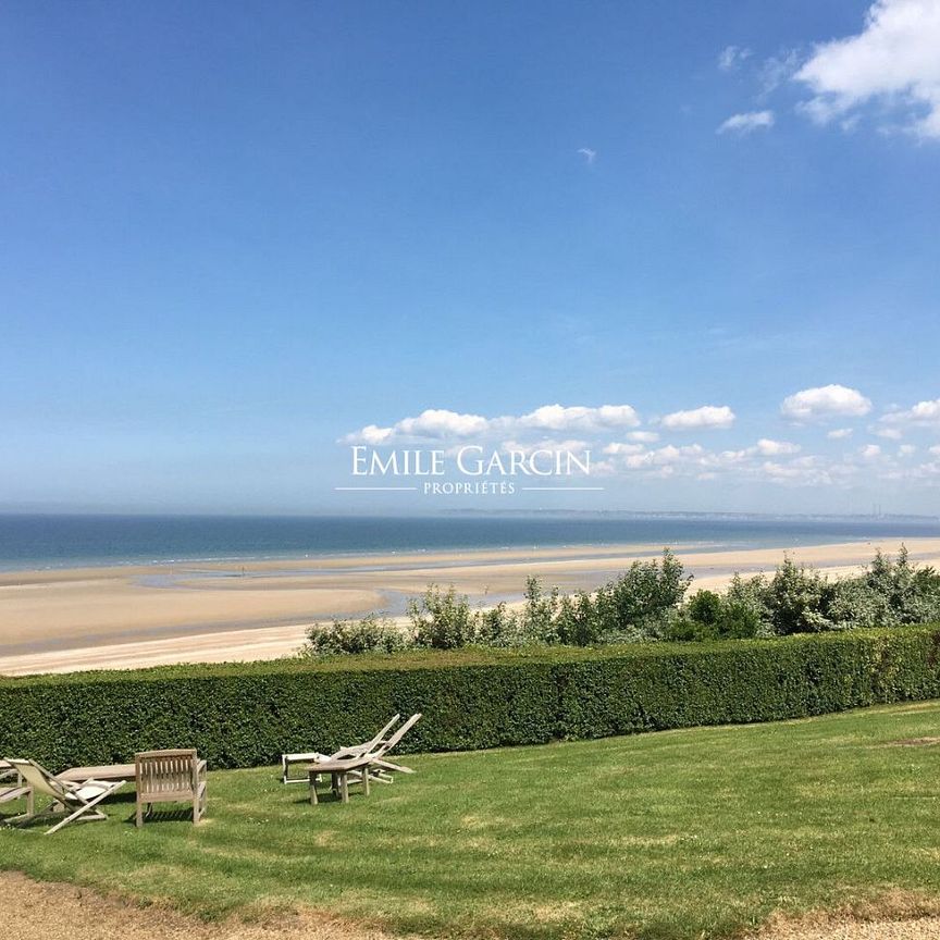 Normandie, Benerville-sur-Mer, à louer, propriété avec vue imprenable sur la mer. - Photo 1