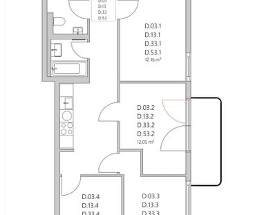 Zimmer in der Friedrichstrasse 63 - Foto 1