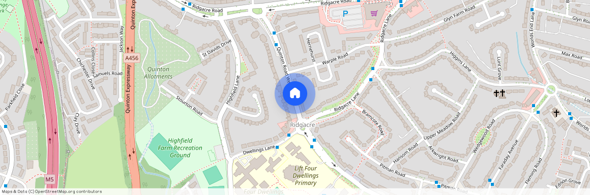 Quinton Road West, Quinton, Birmingham, B32 1QE