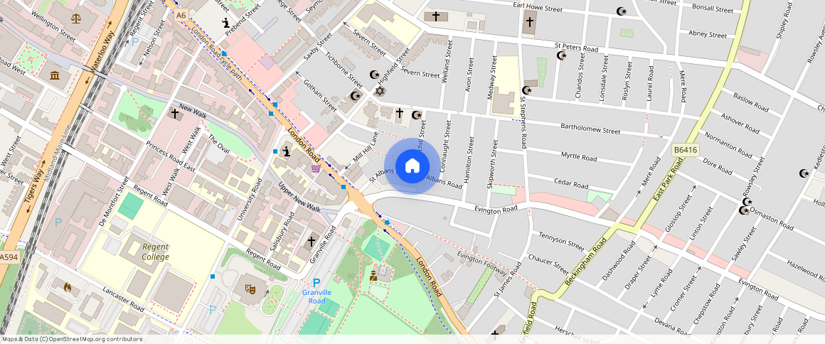 St. Albans Road, Leicester, LE2