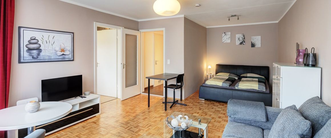 Beautiful large and modern furnished 1-room apartment - Foto 1