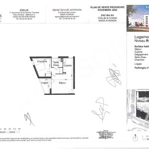 Location Appartement 2 pièces 45m² AVIGNON 84140 - Photo 3