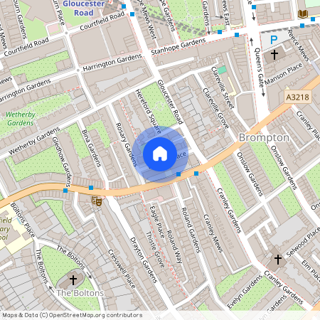 Brechin place, South Kensington, London, SW7 4QA