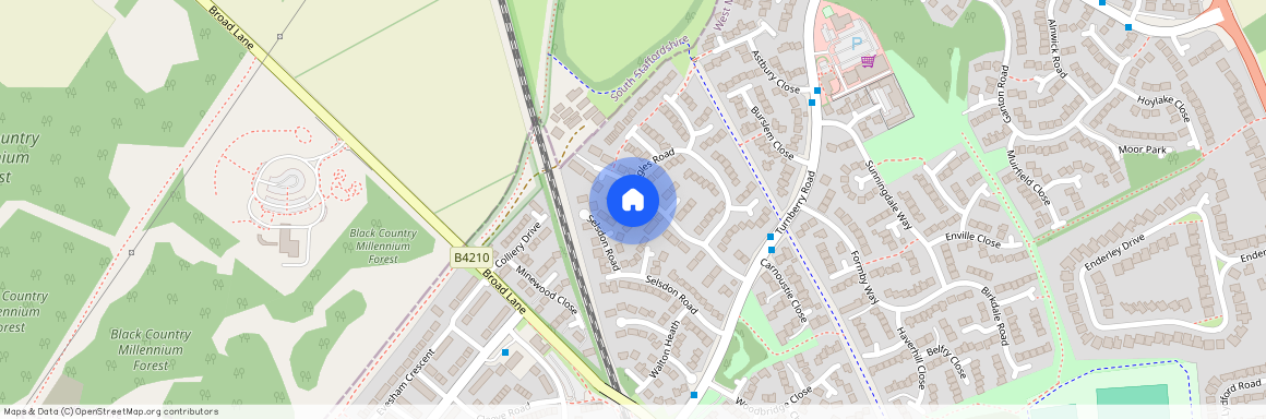 Trevose Close, Walsall