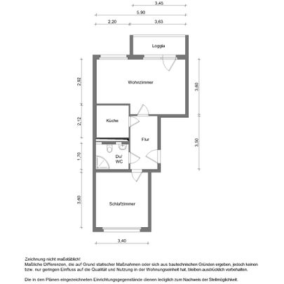 Wohnung Nr. 305/117/11 - Photo 1