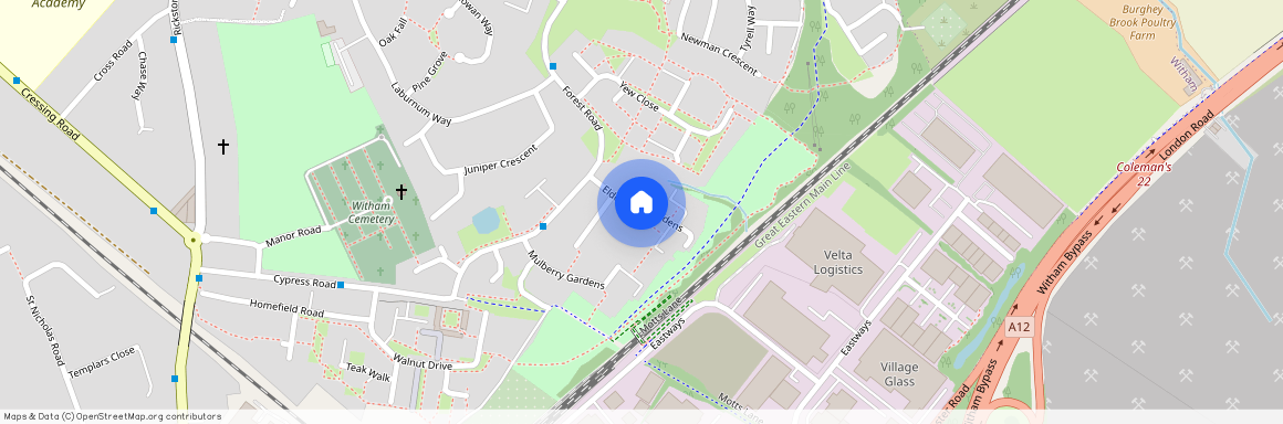 Elderberry Gardens, Witham, CM8