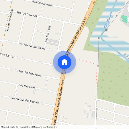 Avenida Olavo Lacerda Montenegro, Parque das Nações, Parnamirim, RN, 59158400