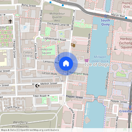 Lantern's Court, Millharbour, Canary Wharf, London, E14