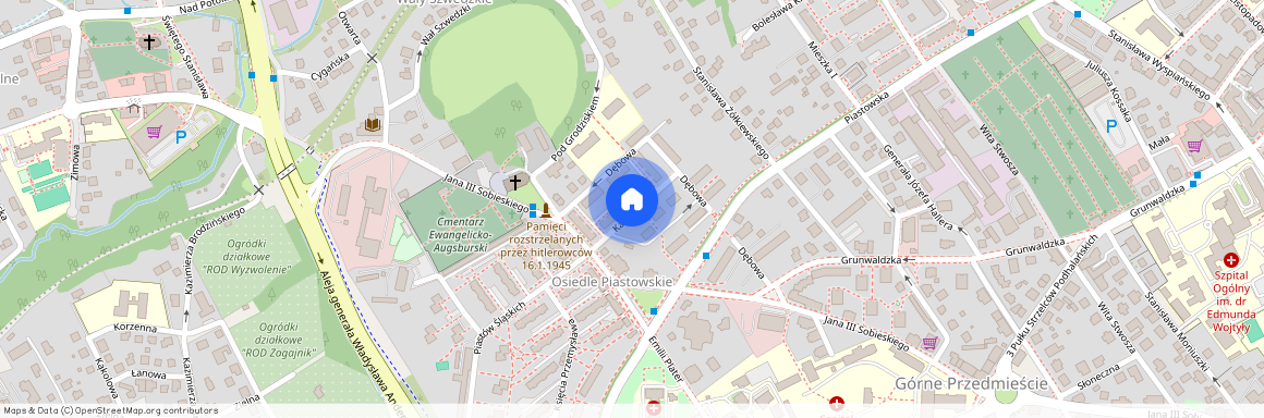 ul. Kasztanowa, Osiedle Piastowskie, Bielsko-Biała, śląskie