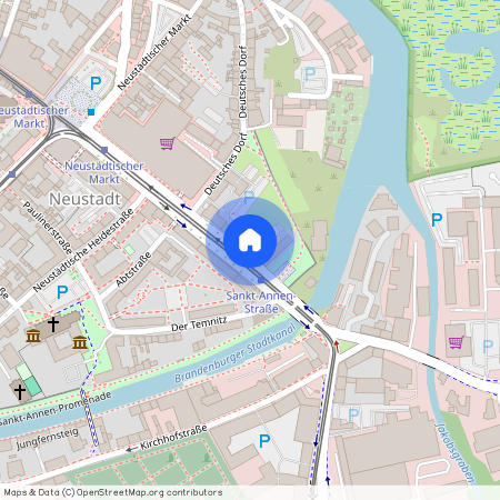 Sankt-Annen-Straße 11, 14776 Brandenburg an der Havel, Innenstadt