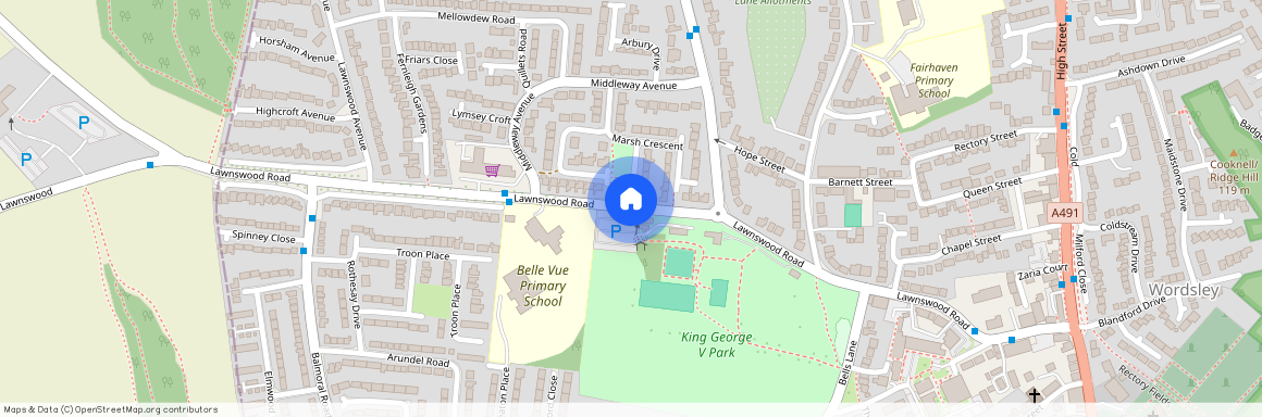 Lawnswood Road, Wordsley