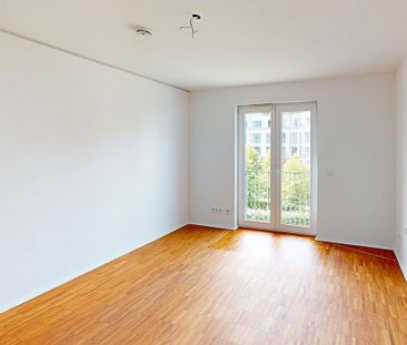 Blick ins Grüne! Ihre moderne 2-Zimmer-Wohnung mit neuer EBK - Foto 1