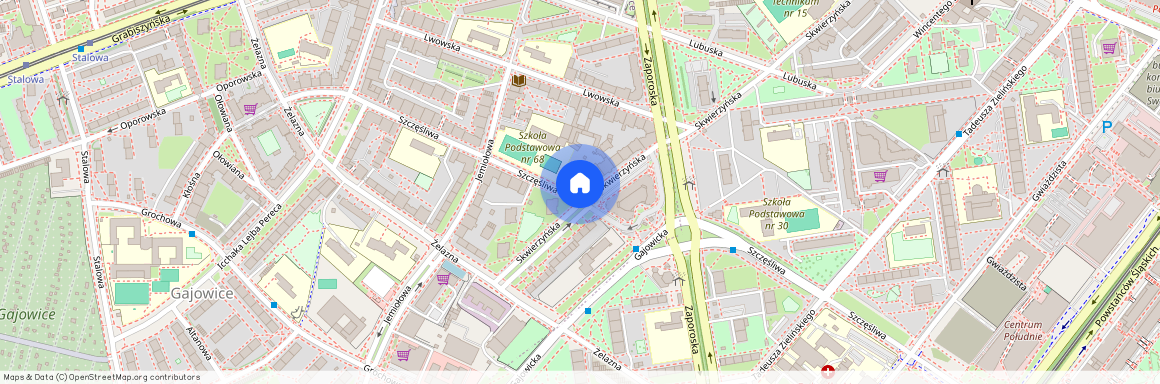 Grabiszyn-Grabiszynek, ul. Szczęśliwa, Wrocław