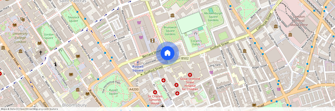 Grenville Street, Bloomsbury, WC1