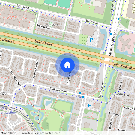 Beroepenbuurt, 1188 DB, Troubadour, Amstelveen