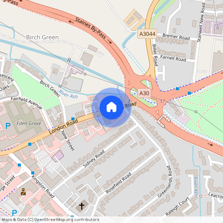 1 Lakeside Close Staines-upon-thames TW18