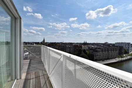 Modern 2-slaapkamer appartement met terras in de K-Tower aan de Leie in Kortrijk - Photo 5