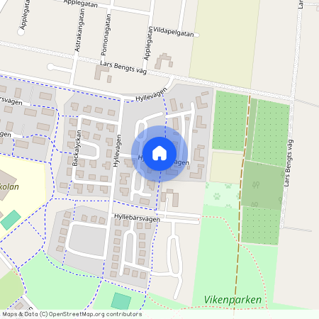 Hylleblomsvägen, Viken