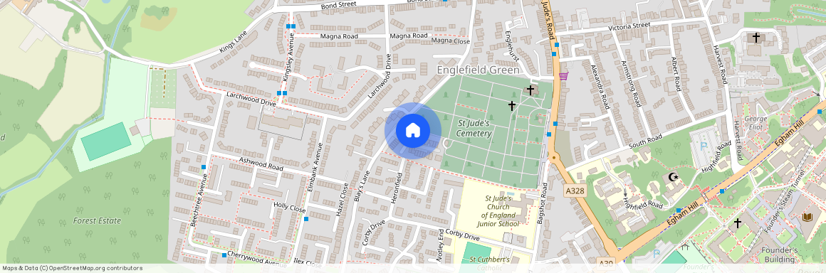 Brackendale Close, Englefield Green, Egham, Surrey, TW20 0UL