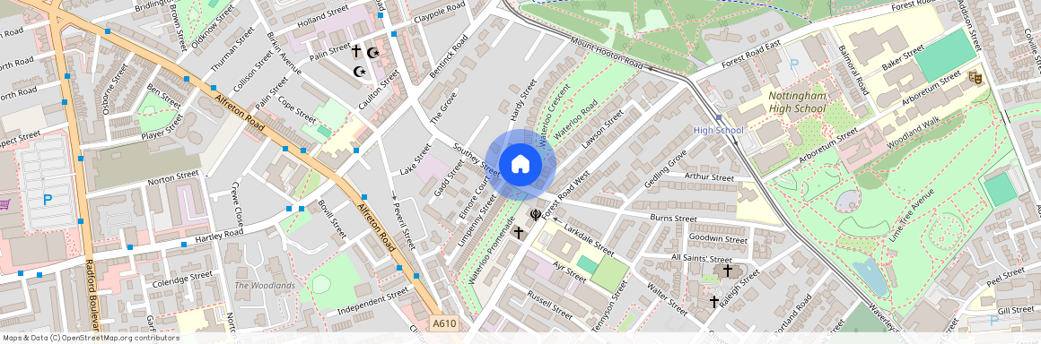 Waterloo Road, Arboretum