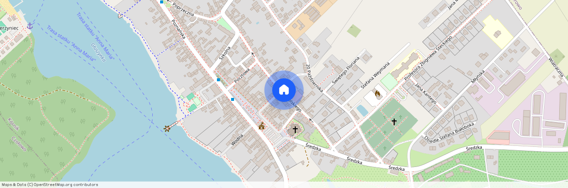 ul. Wojska Polskiego, Kórnik, Kórnik, poznański, wielkopolskie