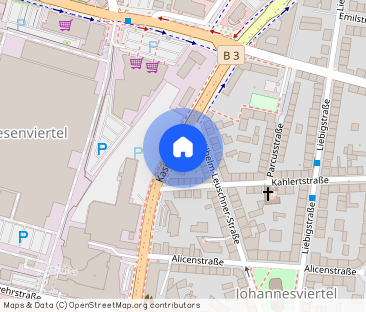 Schöne 2-Zimmer-Wohnung mit Balkon im Herzen von Darmstadt - Foto 1