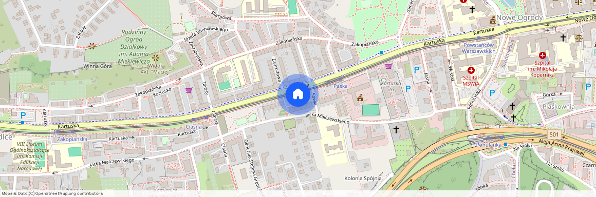 ul. Kartuska, Siedlce, Gdańsk, pomorskie