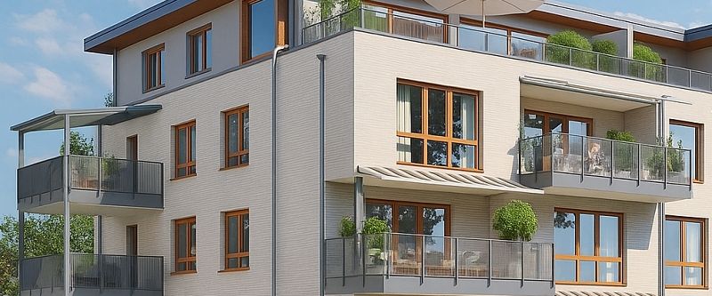 Neubau! Exklusive Erdgeschosswohnung im Ecohof! - Photo 1