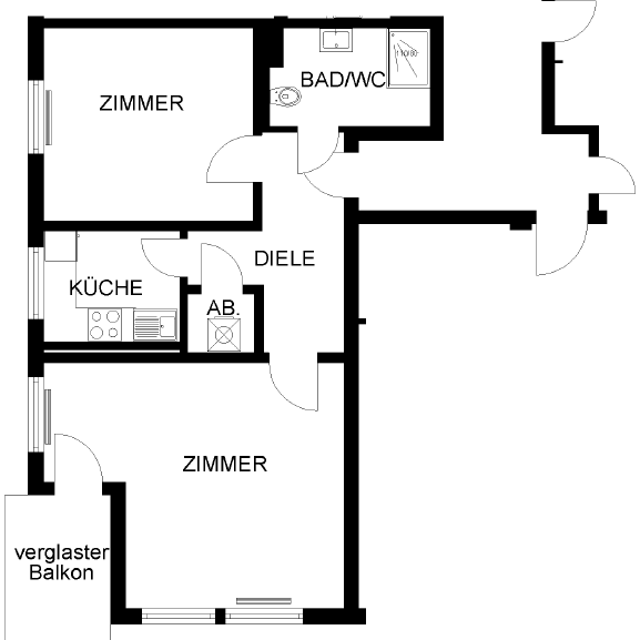 2-Zimmer Wohnung in Haspe-Zentrum - Foto 2