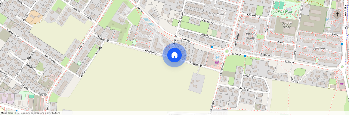 ul. Antygony, Osowa, Gdańsk, pomorskie