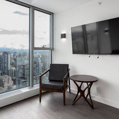 42ND FLOOR-AVAILABLE Dec 1st-PET FRIENDLY, FURNISHED Studio@1480 Howe - Photo 1