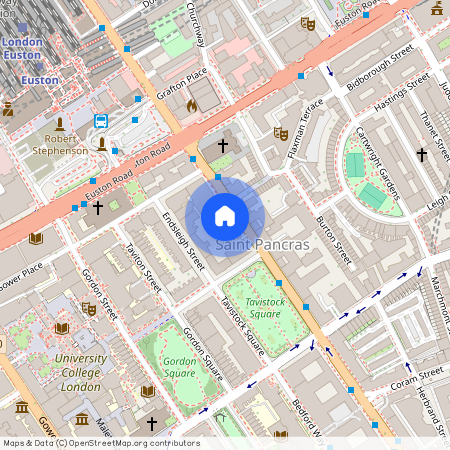 Upper Woburn Place, Bloomsbury, WC1H