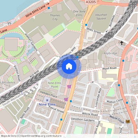 Wandsworth Road, Nine Elms Point, SW8