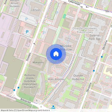 ul. Cybernetyki, Służewiec, Mokotów, Warszawa, mazowieckie